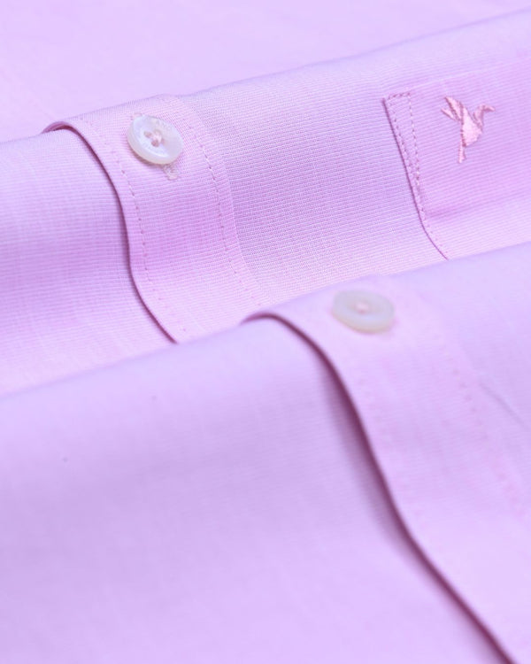 Baby Pink Solid - Full-Giza Cotton