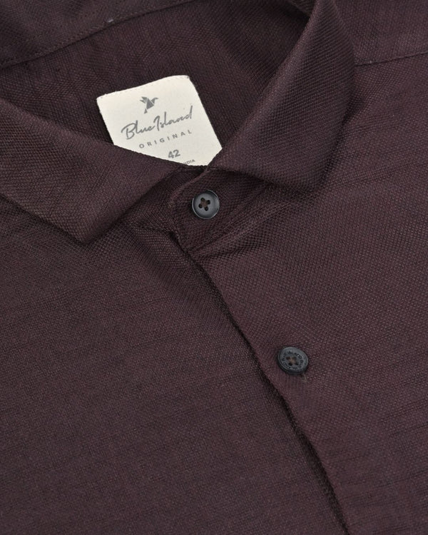 Teak Brown - Half Sleeve - Airlite Shirt