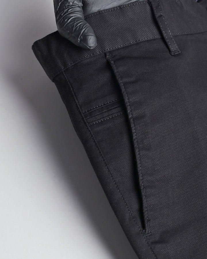 Black Cross Weave - Dobby Pant