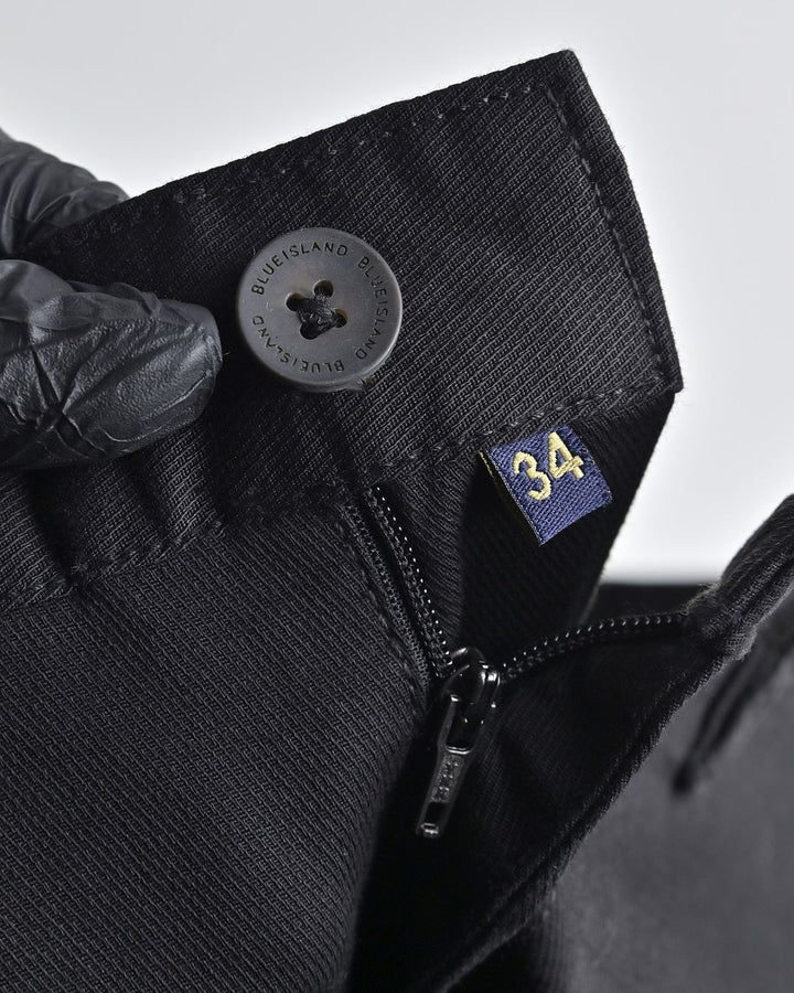 Black Cross Weave - Dobby Pant