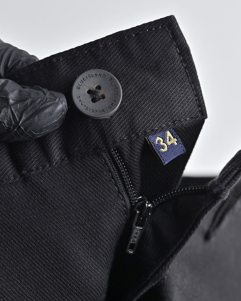 Black Cross Weave - Dobby Pant