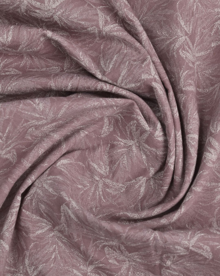 Dusty Rose Grass Print - Full-Stain Proof