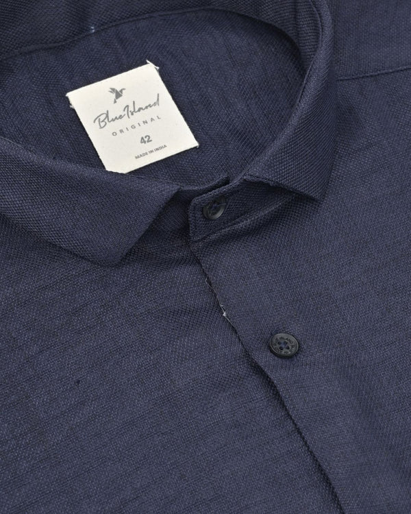 Dark Navy - Half Sleeve - Airlite Shirt