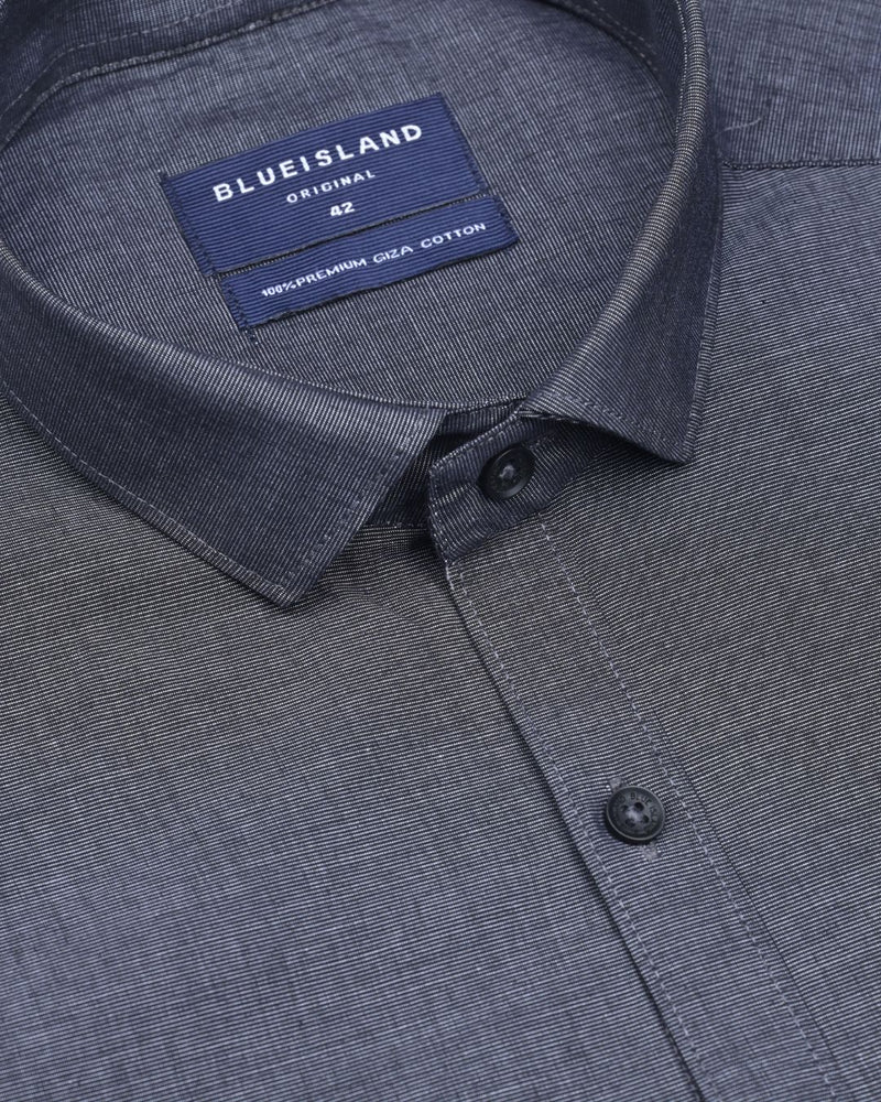Elephant Black Solid - Full-Giza Cotton