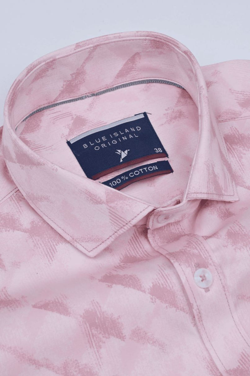 Soft Pink Blush Print -Full-Stain Proof