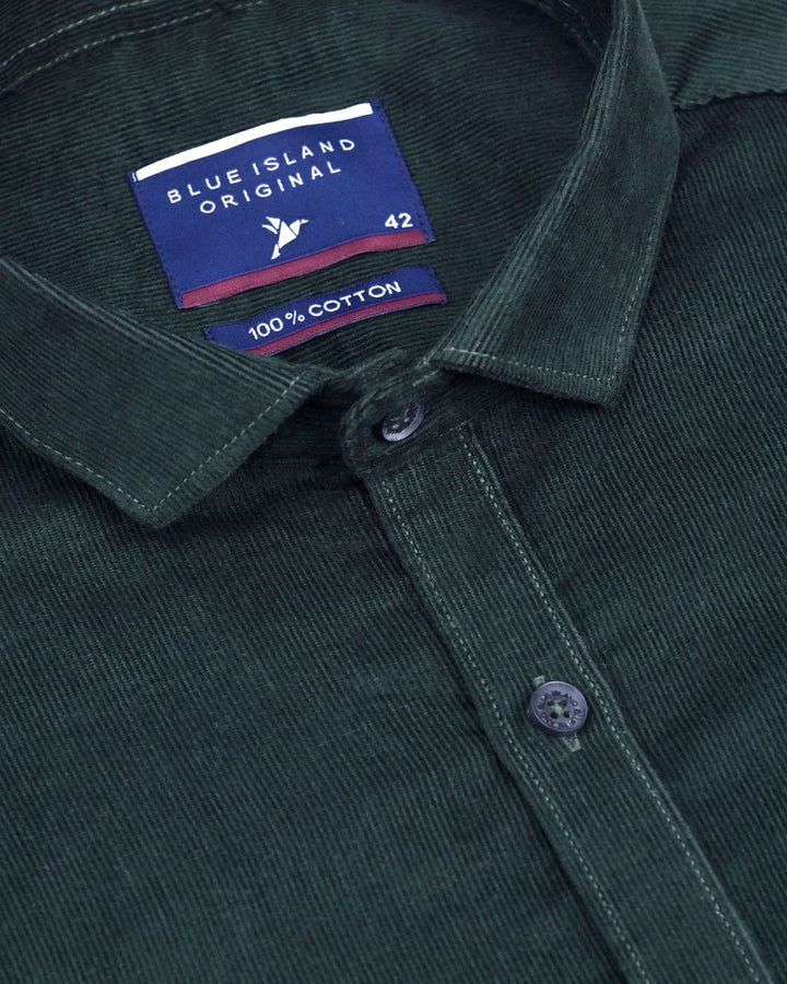 Black -Full-Corduroy Shirt