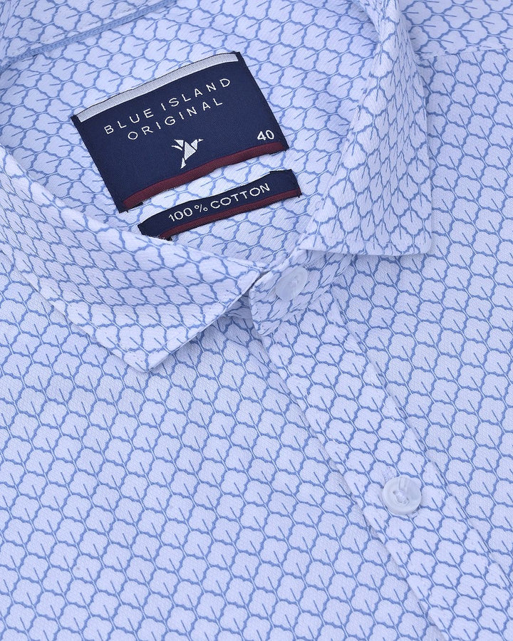 White Candy Print -Full-Stain Proof