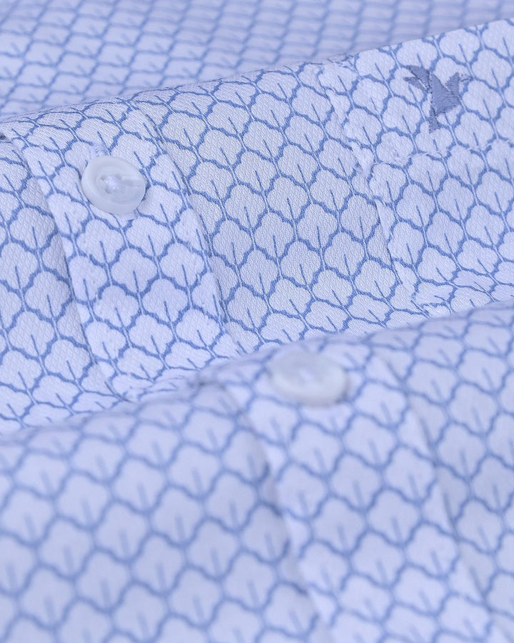 White Candy Print -Full-Stain Proof