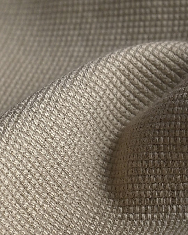 Cream Mini Weave - Dobby Pant