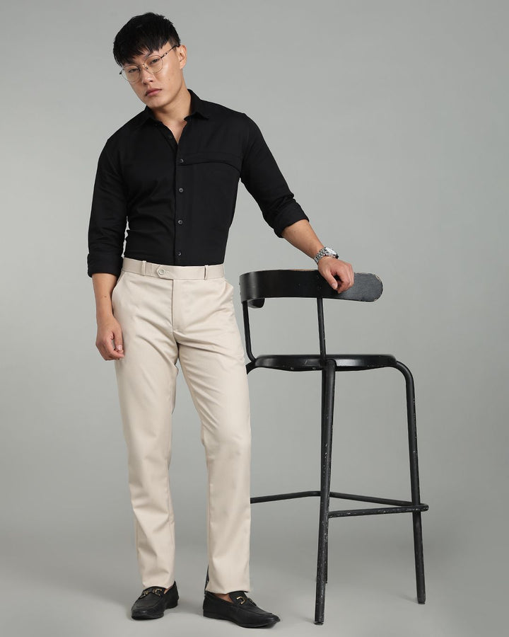 Soft Cream - Wrinkle free Formal Pant
