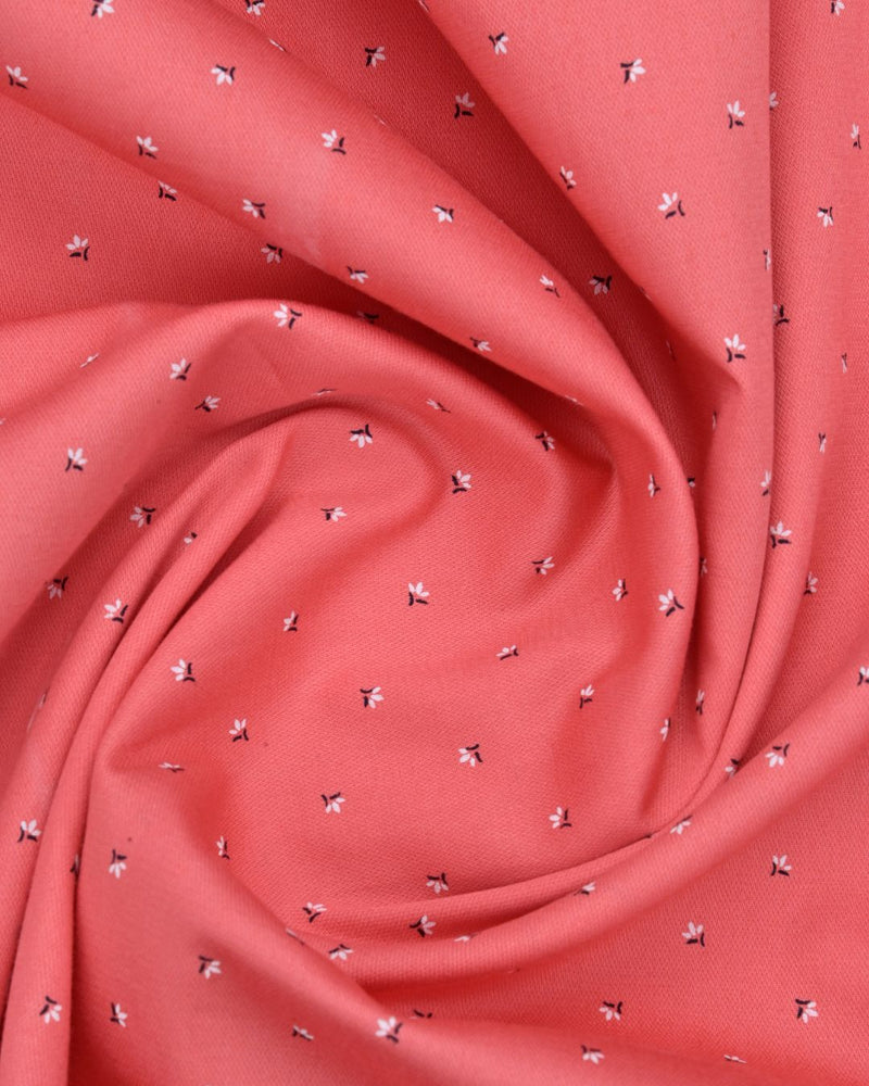 Pink Petal Print-Full-Stain Proof