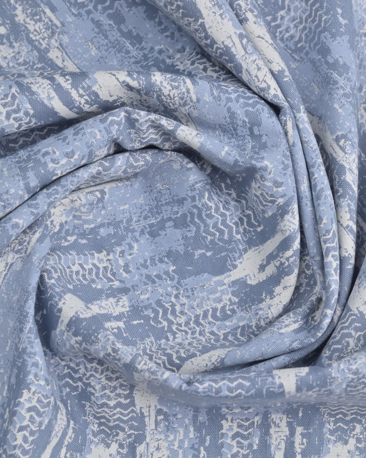 Sky Blue Print -Full-Stain Proof
