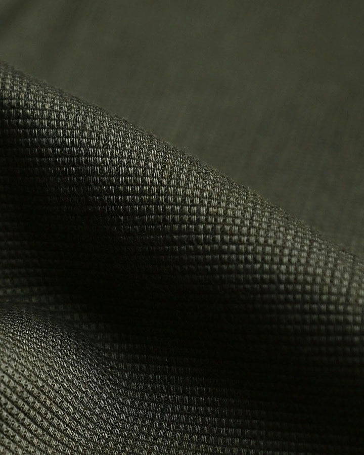 Dark Green Mini Weave - Dobby Pant