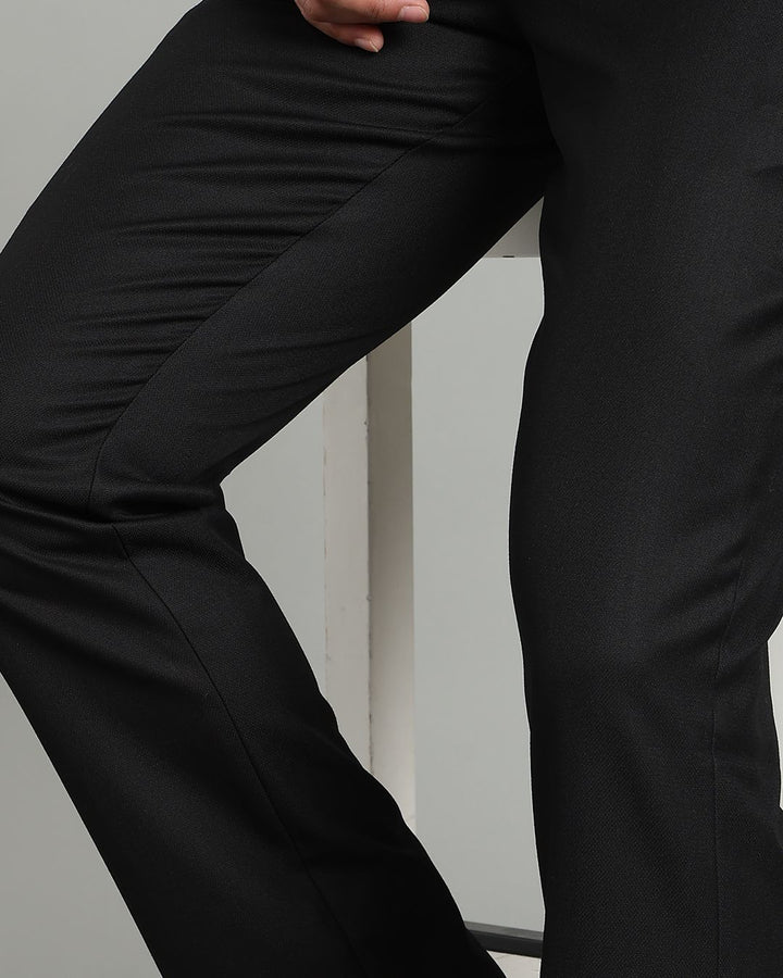 Black - Wrinkle free Formal Pant