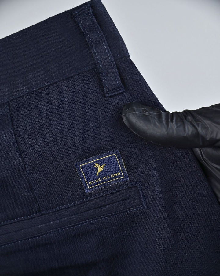 Rich Navy - Dobby Pant