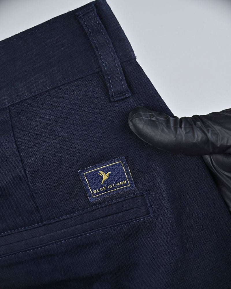Rich Navy - Dobby Pant