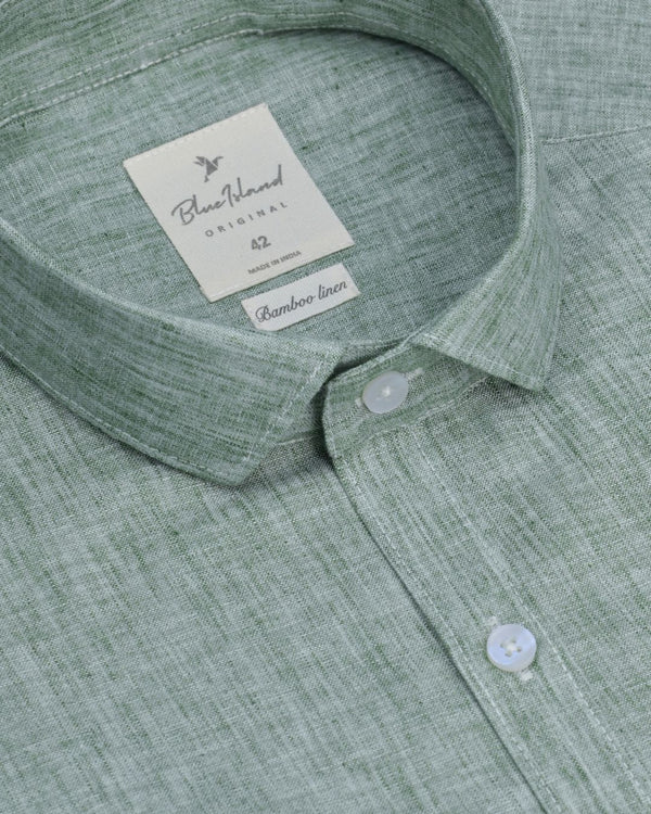Fresh Green -Full-Bamboo Linen