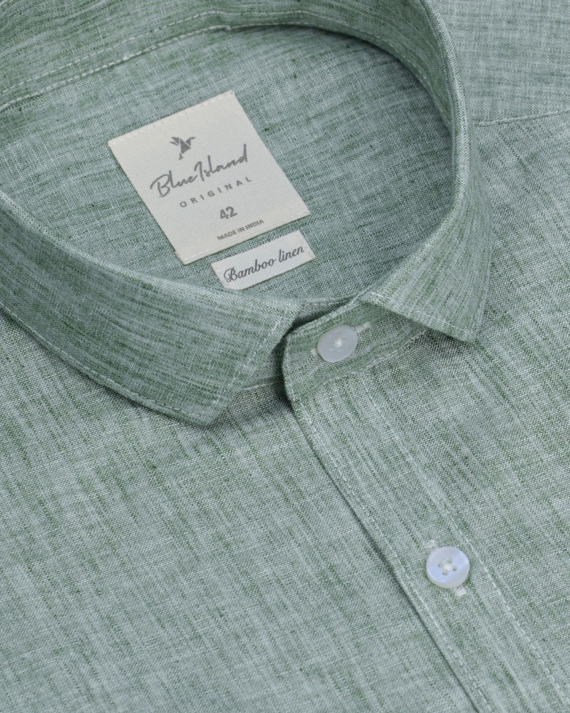 Fresh Green -Full-Bamboo Linen