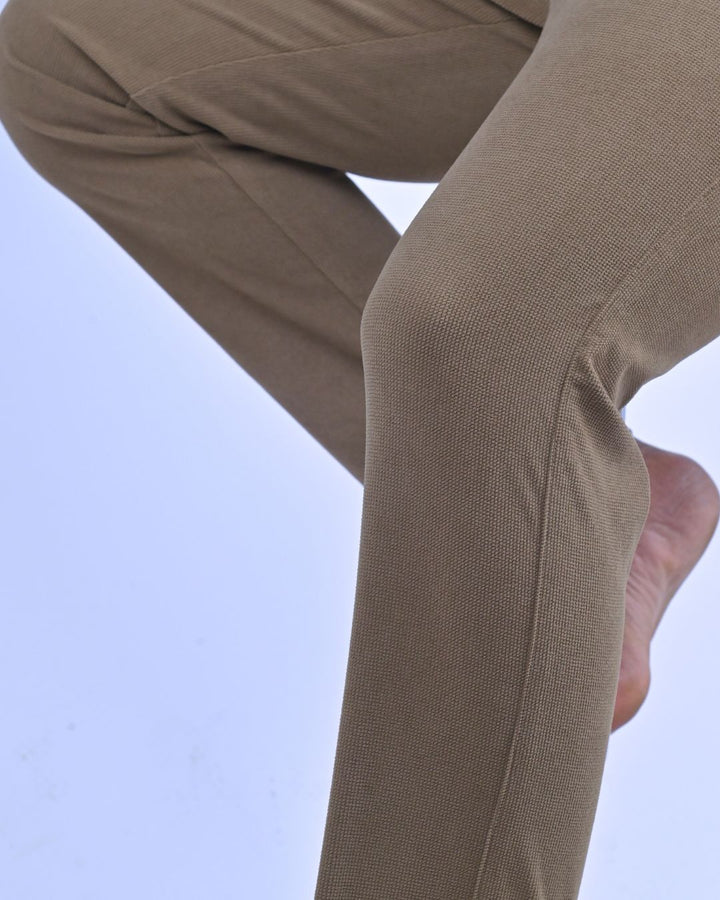 Brown Textured - Corduroy Pant