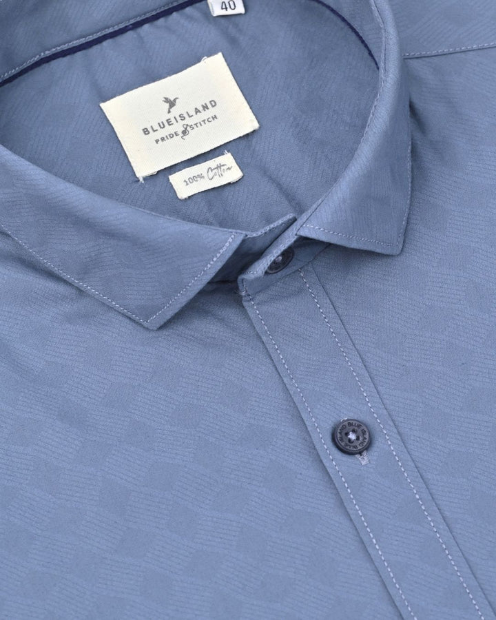 Grey Subtle Print - Full - Pride Shirt
