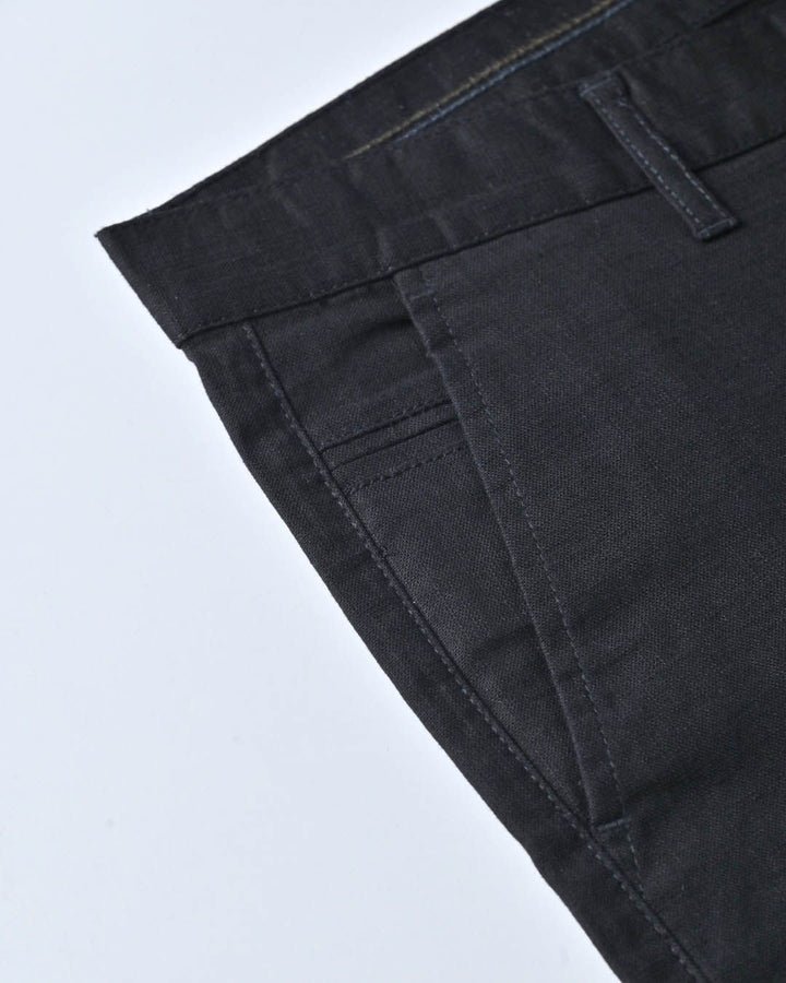 Brute Black - 2 way stretch - COTTON LINEN PANT