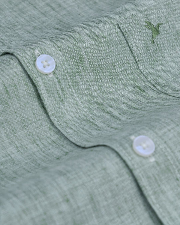 Fresh Green -Full-Bamboo Linen