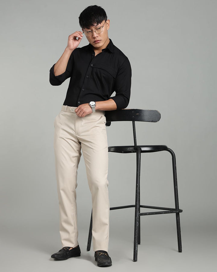 Soft Cream - Wrinkle free Formal Pant