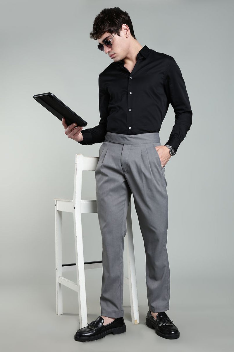Steel Grey - Gurkha Pant