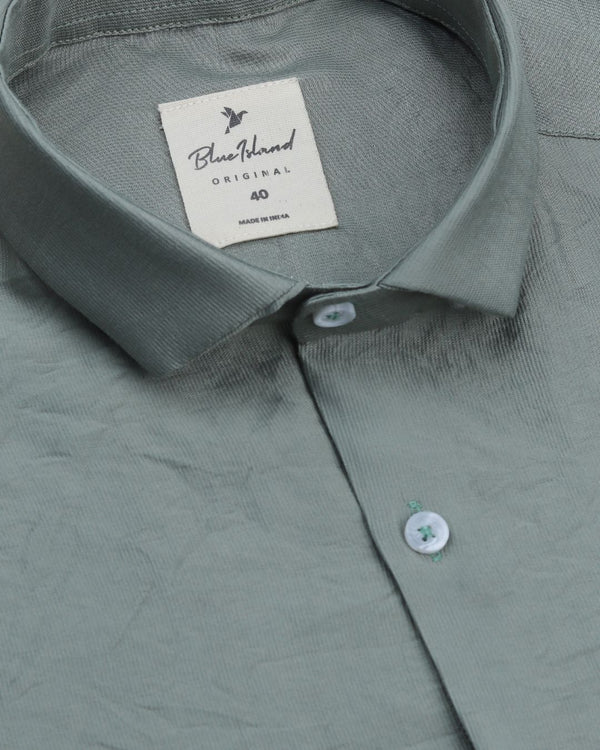 Dusty Green Breeze Pattern - Half - Airlite Shirt