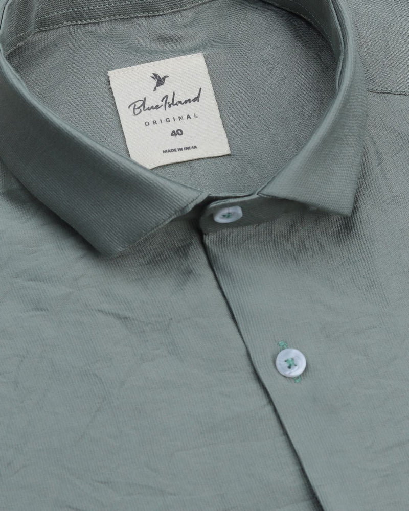 Dusty Green Breeze Pattern - Half - Airlite Shirt