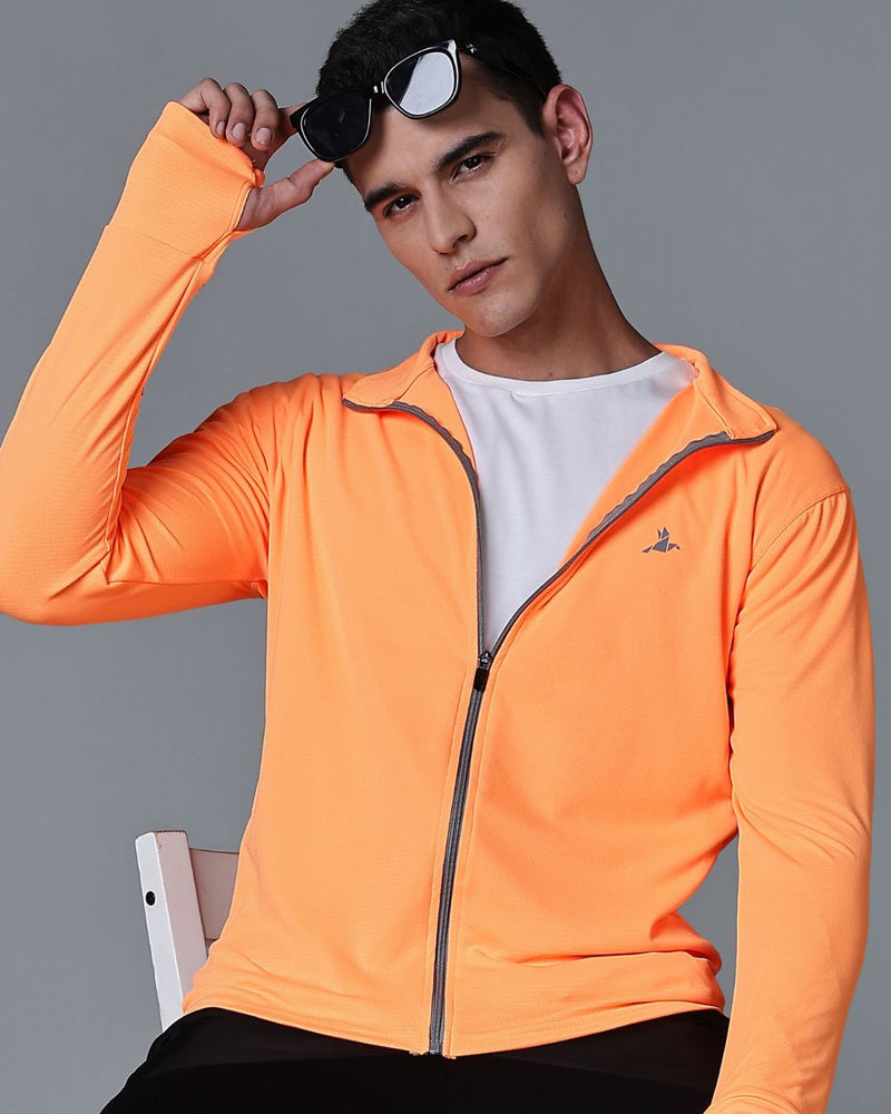 Fluorescent orange - Sunblock Jacket