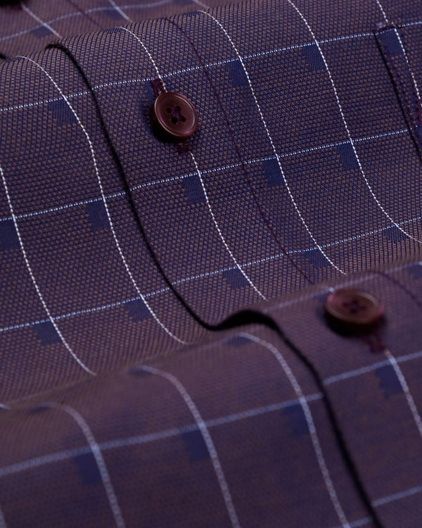 Classic Brown Square - Full-Cotton Rich
