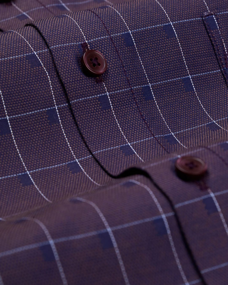 Classic Brown Square - Full-Cotton Rich
