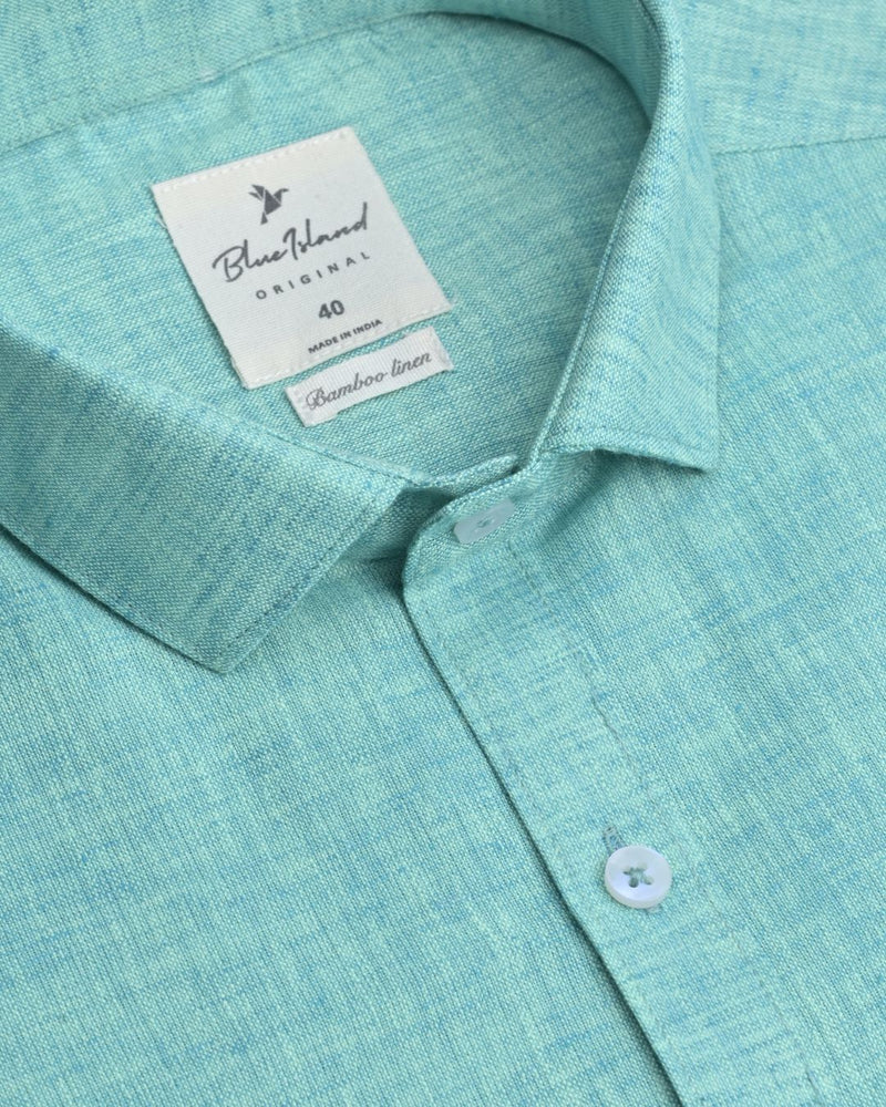 Celadon Green -Full-Bamboo Linen