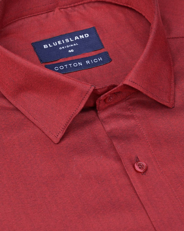 Ruby Red Solid - Full-Cotton Rich