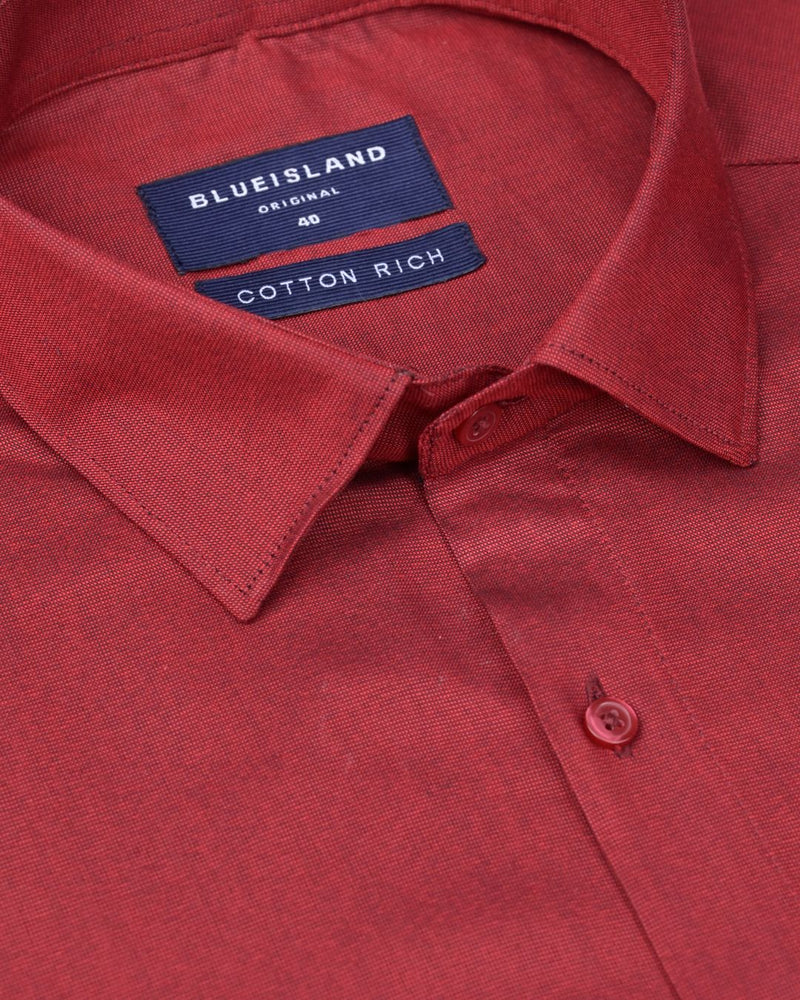Ruby Red Solid - Full-Cotton Rich