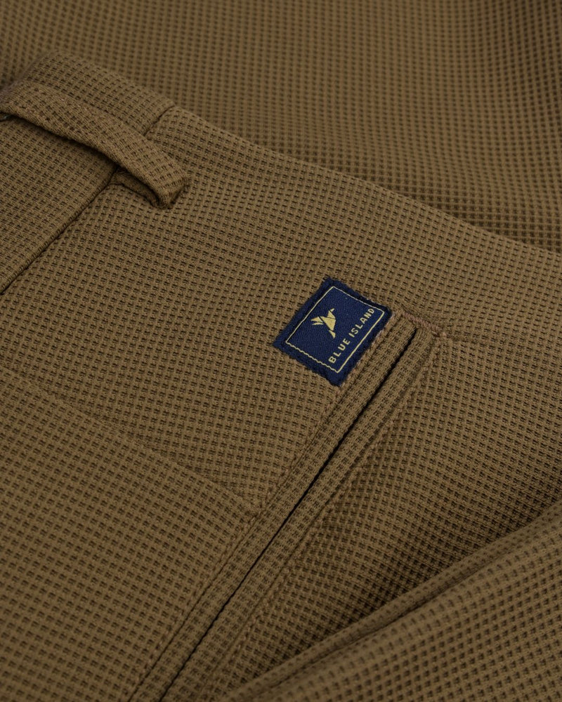 Rich Brown Mini Checks - Power Stretch All Mode Pant