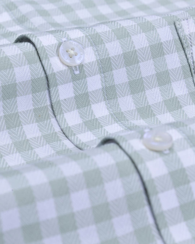 Soft Green Micro Box- Full-Cotton Rich