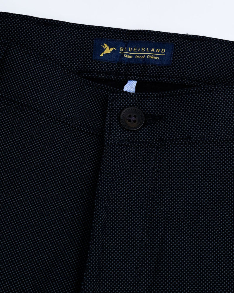 Black Diamond Printed - 2 way stretch - COTTON PANT