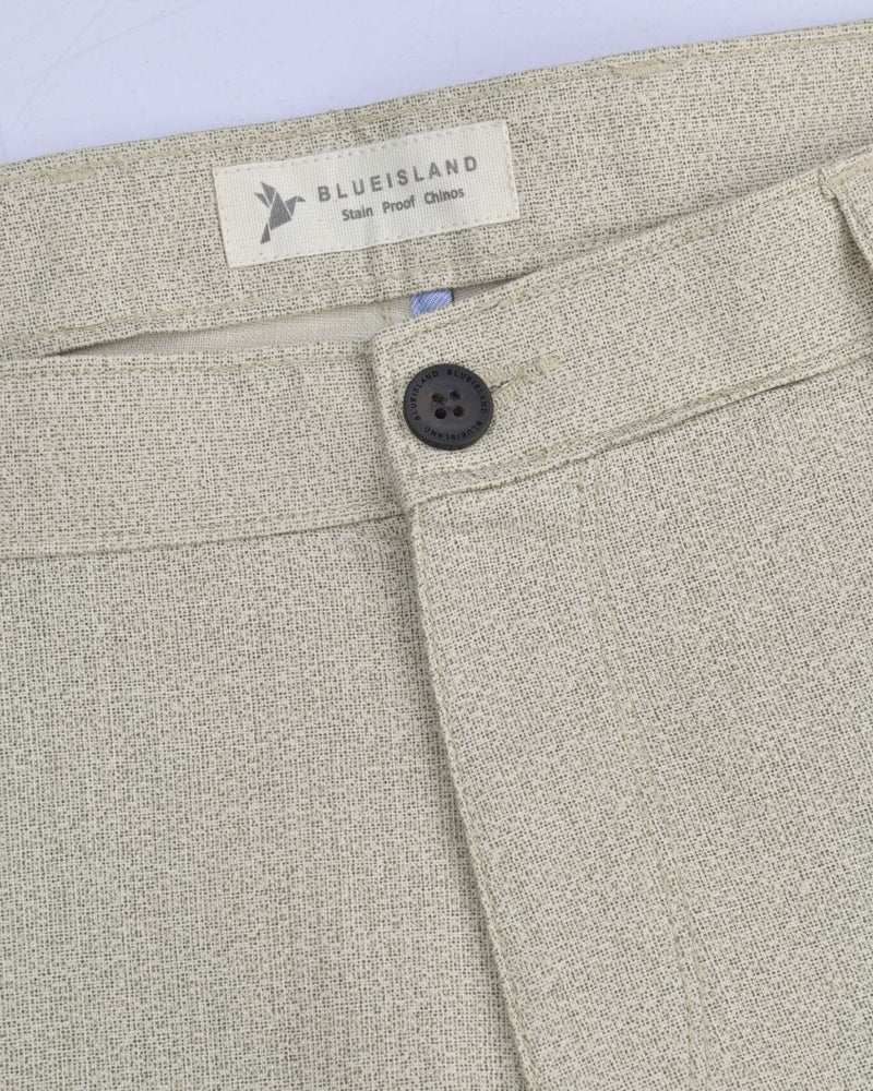 Cream Galaxy Print - 2 way stretch - COTTON PANT