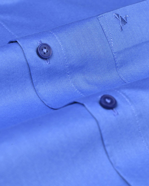 Royal Blue Solid - Full-Cotton Rich