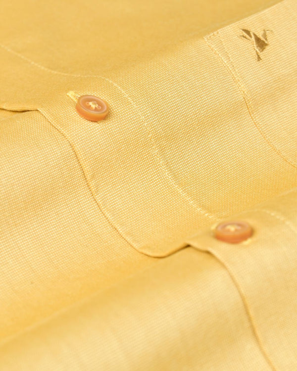 Solar Yellow Solid - Full-Cotton Rich