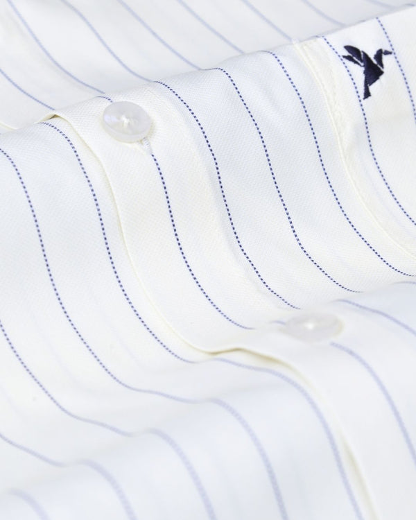 Pastel Cream Dotted Lines - Full-Cotton Rich