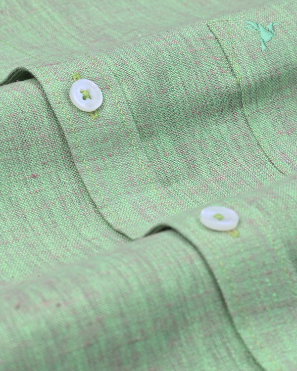 Neon Green -Full-Bamboo Linen