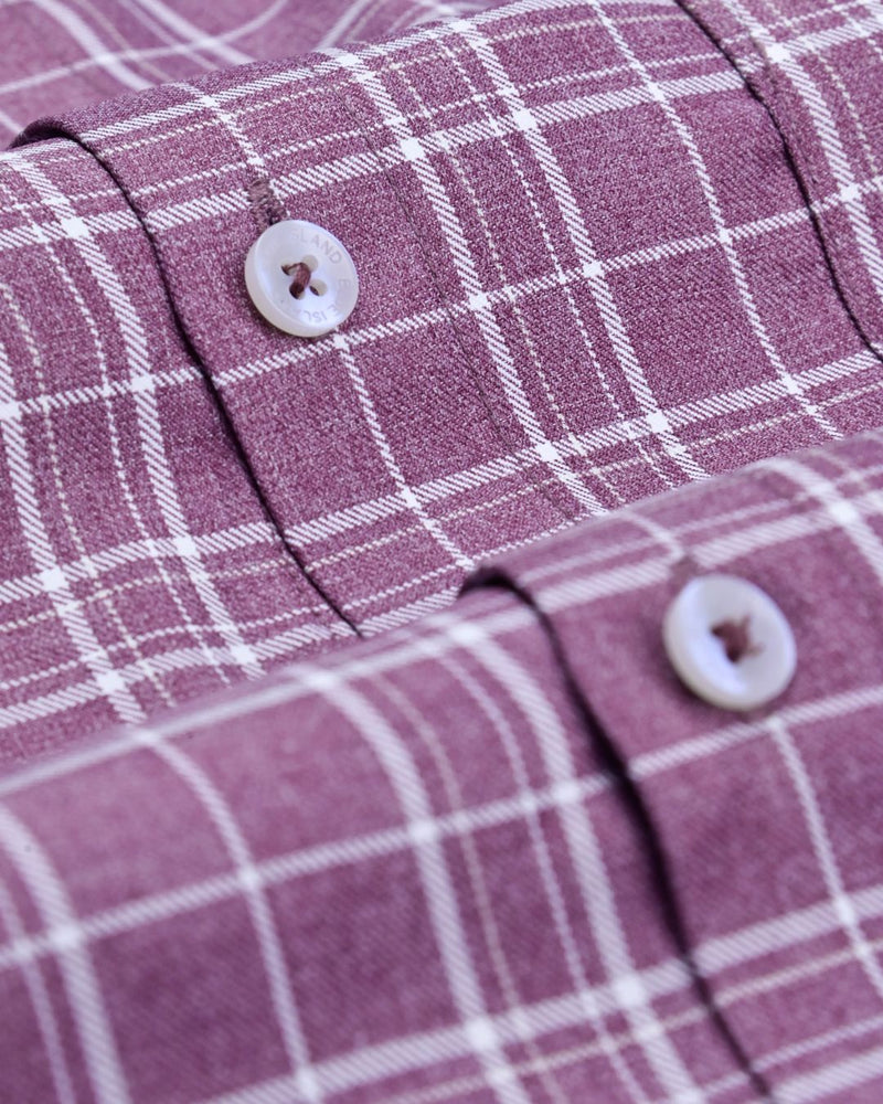 Dusty Rose Multi Checks- Full-Cotton Rich