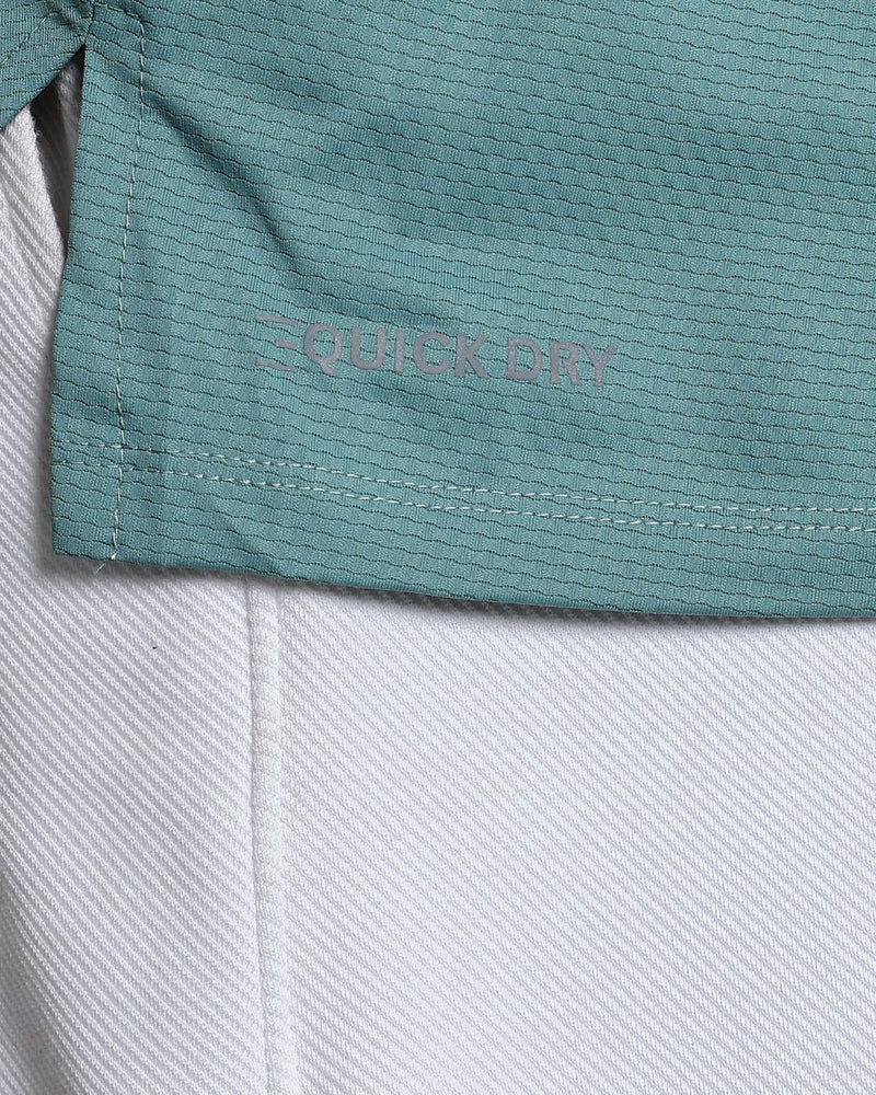 Lite Green - Active wear Round neck Tshirt