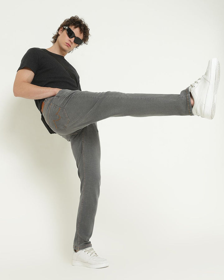 Faded Grey - Denim Jeans