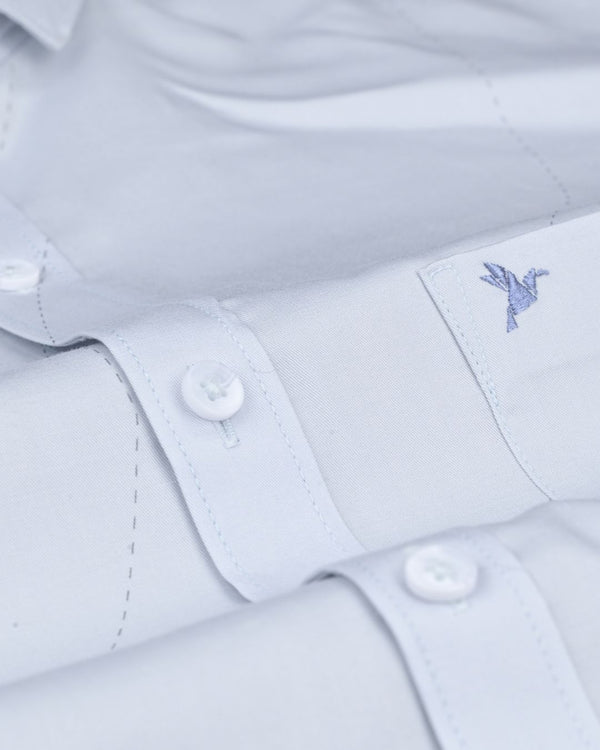 Lite Grey Print -Full-Stain Proof