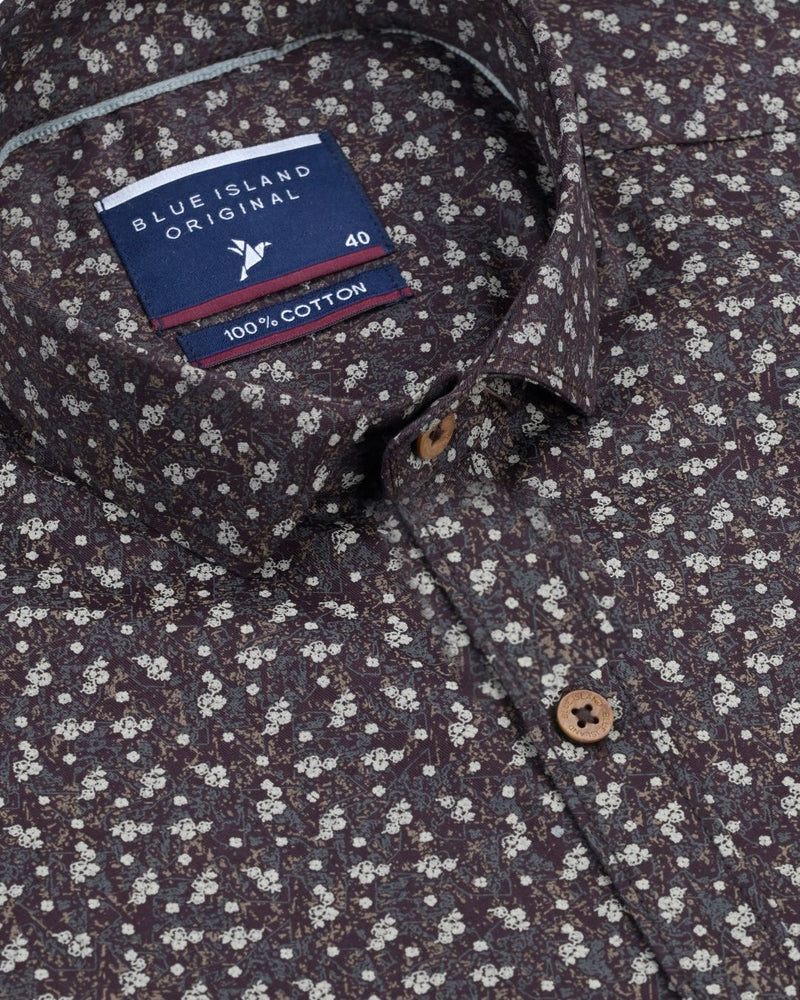 Brown Carpet Print -Full-Stain Proof