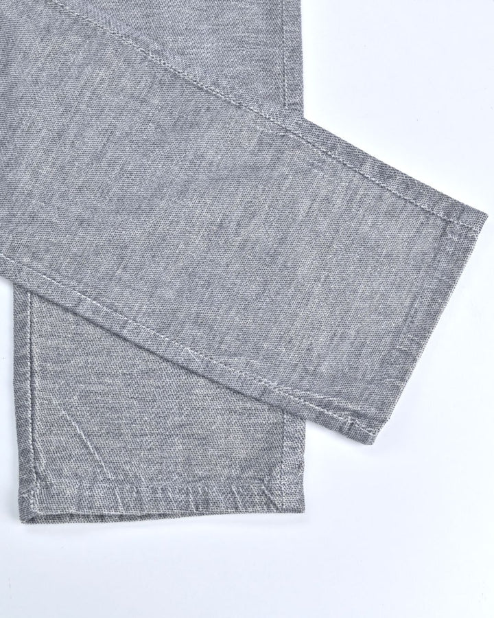 Steel Grey Structured - Corduroy Pant